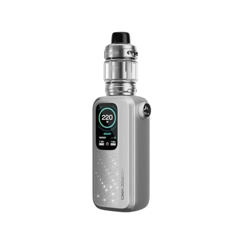 VooPoo Vinci Spark 220 Sub-Ohm Vape Kit in Tech Silver