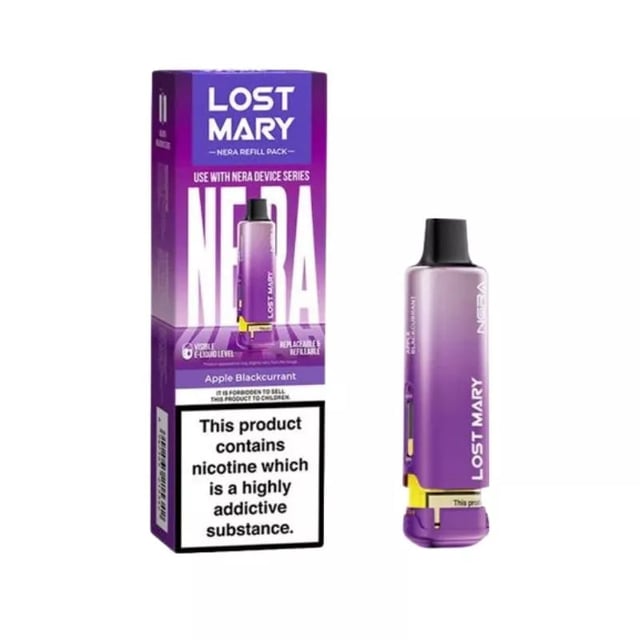 Lost Mary Nera Refill Pods prefilled pod kit for the Lost Mary Nera 30K vape kit
