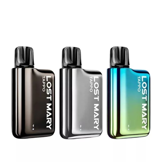 Lost Mary Tappo Pro prefilled pod kit, slim pen-style device with magnetic pod connector
