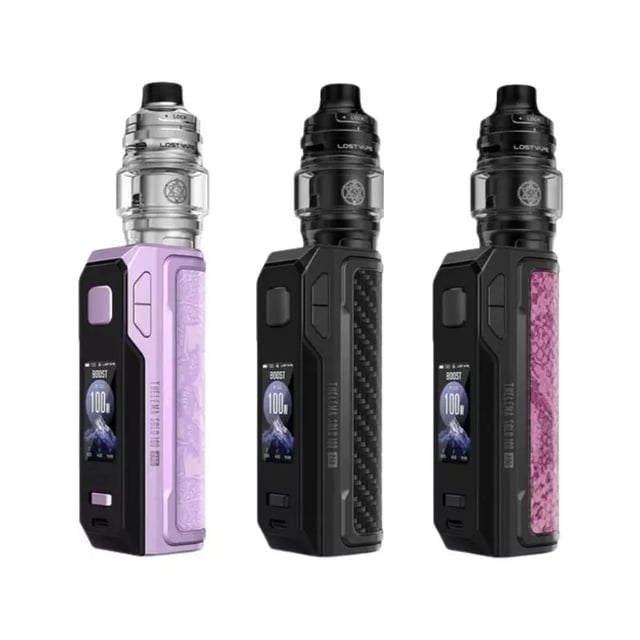 Lost Vape Thelema Solo 100 Pro refillable pod kit with Centaurus Sub Ohm V2 Tank and UB Max coils