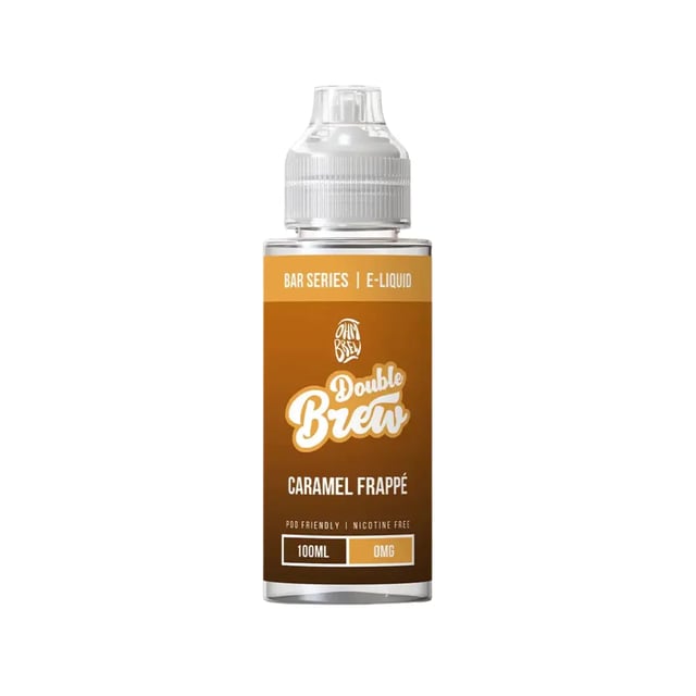 Ohm Brew Caramel Frappé 100ml nicotine free shortfill e-liquid bottle