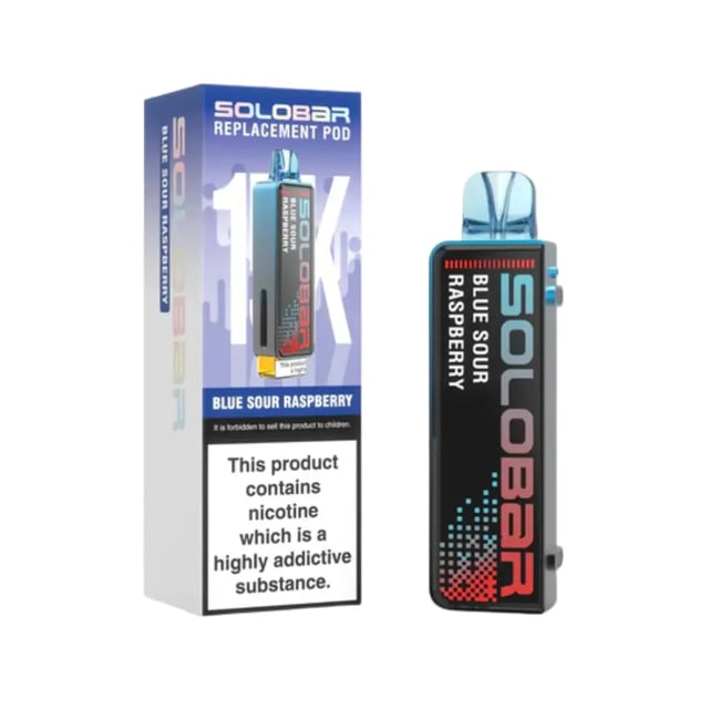 Solobar 15K Refill Pods prefilled pod kit for Solobar 15K and 30K Boost Kits