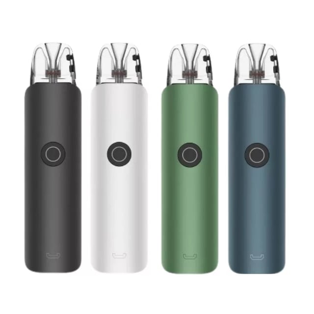 Uwell Caliburn G4 Classic refillable pod vape kit shown in Classic Silver finish