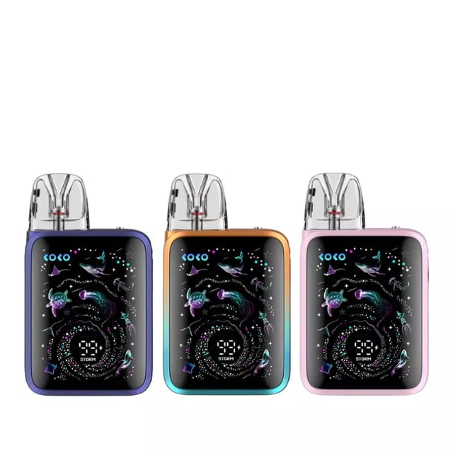 Uwell Caliburn G5 KOKO refillable pod vape kit shown in one of its six colour finishes