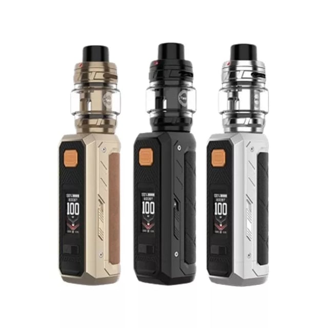Vaporesso Armour Ultra refillable pod kit in Emerald Green with iTank T tank and GTi Dual Mesh coils