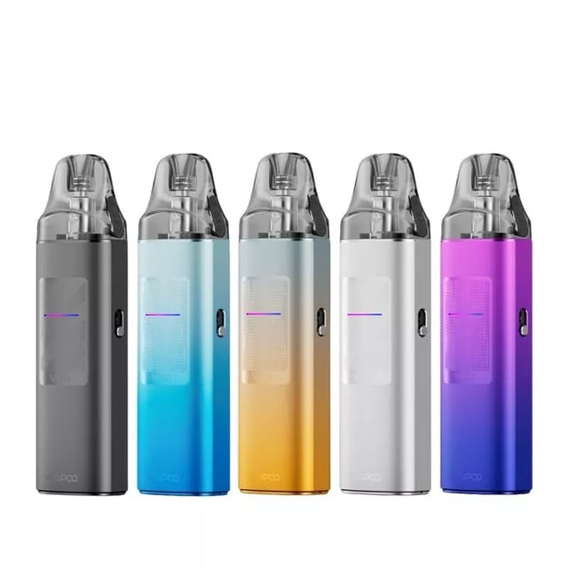 Voopoo Vinci S refillable pod vape kit in aluminium alloy finish, shown on white background