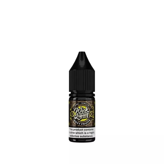 Wick Liquor Origin Oozy Fruits nic salt e-liquid, 10ml bottle, 10mg and 20mg strengths