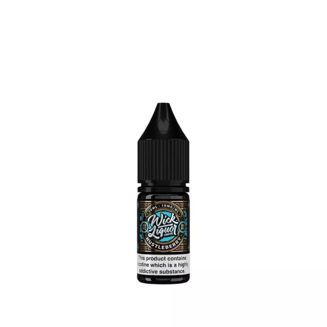 Wick Liquor Origin Hustleberry nic salt e-liquid, 10ml bottle, 10mg and 20mg strengths