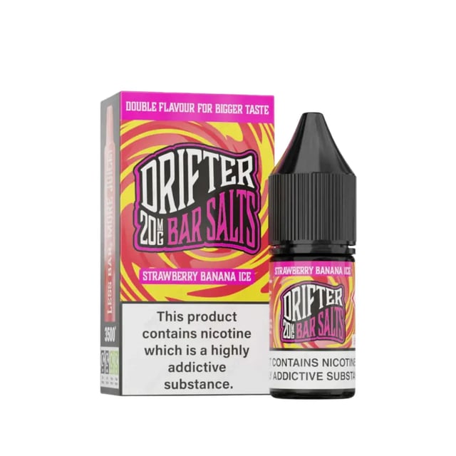 Strawberry Banana Ice Drifter Bar Salts Nic Salt