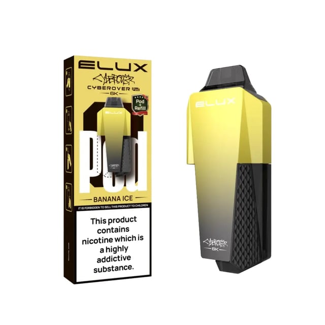Elux Cyberover 6K Refill Pods prefilled pod kit for the Elux Cyberover 6K vape kit