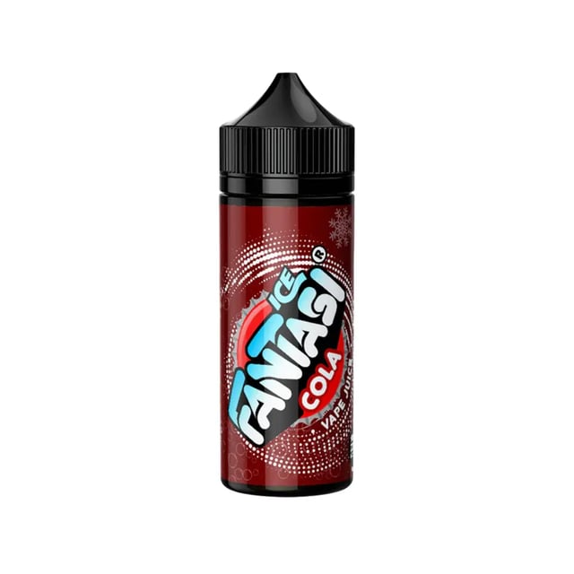 Fantasi Cola Ice 100ml shortfill e-liquid bottle, nicotine free shortfill with space for 2 nic shots