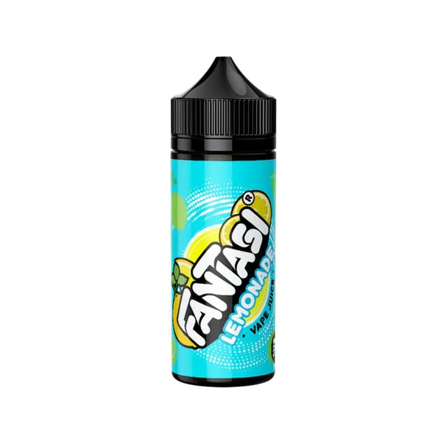 Fantasi Lemonade 100ml nicotine free shortfill e-liquid bottle, 70VG/30PG citrus lemonade flavour