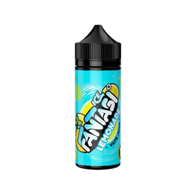Fantasi Lemonade Ice 100ml nicotine free shortfill e-liquid bottle for sub-ohm and DTL vape kits
