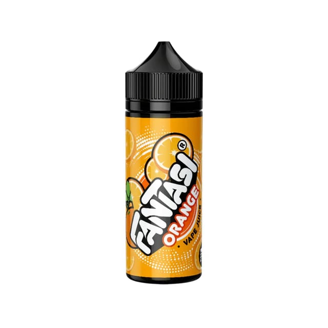 Fantasi Orange 100ml shortfill bottle, nicotine free e-liquid with space for 2 nicotine shots