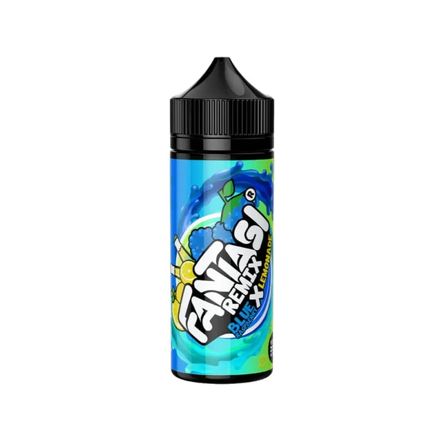 Fantasi Remix Blue Raspberry X Lemonade 100ml nicotine free shortfill e-liquid bottle