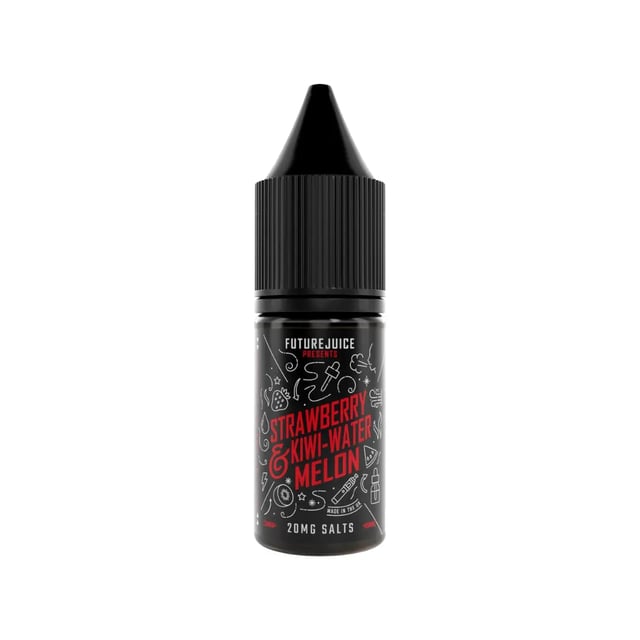 Future Juice Strawberry & Kiwi-Watermelon 10ml nic salt e-liquid bottle in 5mg, 10mg and 20mg strengths