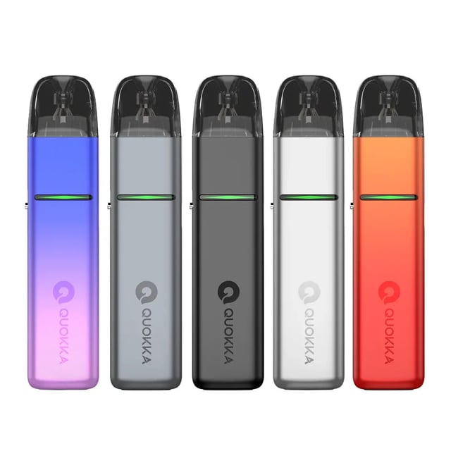 Hayati Quokka Elite refillable pod vape kit shown in its mod-style aluminium alloy body