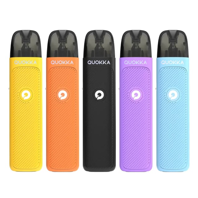 Hayati Quokka Lite refillable pod vape kit shown in one of its eight available colour finishes