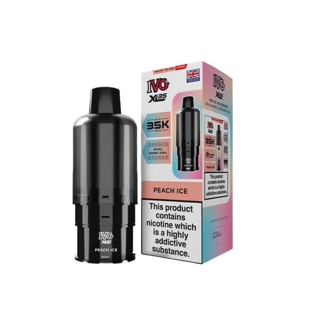 IVG XL 35K Refill Pods prefilled pod kit pack for the IVG XL 35K vape kit