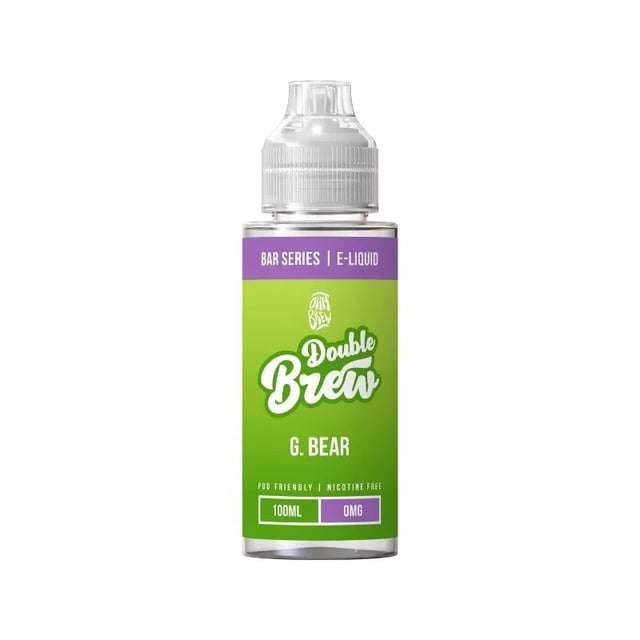 Ohm Brew Double Brew G. Bear 100ml nicotine free shortfill e-liquid bottle