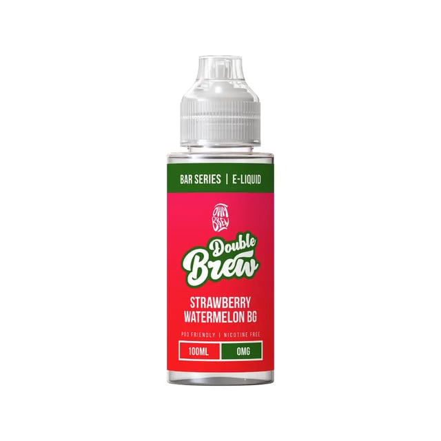 Ohm Brew Strawberry Watermelon Bg 100ml nicotine free shortfill e-liquid bottle