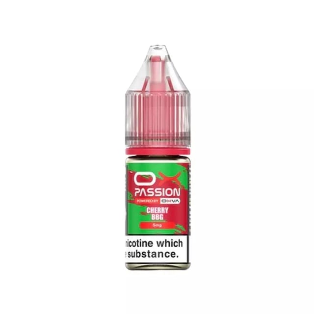 OXVA OX Passion Cherry BBG nic salt e-liquid, 10ml bottle, 5mg 10mg 20mg strengths