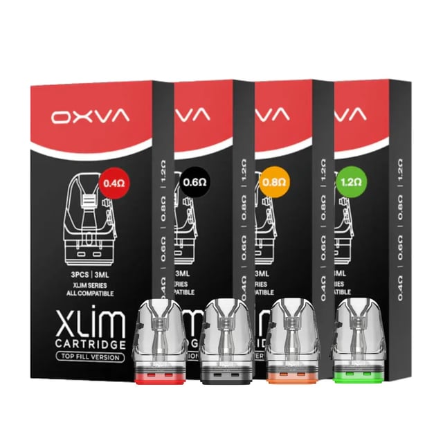 OXVA Xlim V3 replacement pod cartridge fitting Xlim Pro 3, 3 Ultra, Pro 2 DNA, Pro 2, SQ Pro 2, Go 2, Go Lite and SE