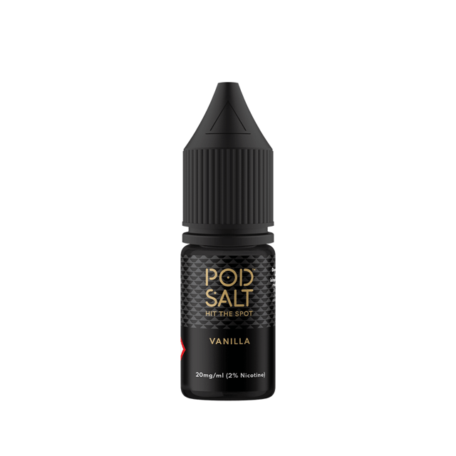 Pod Salt Core Vanilla nic salt e-liquid, 10ml bottle, 50/50 VG/PG, available in 11mg and 20mg