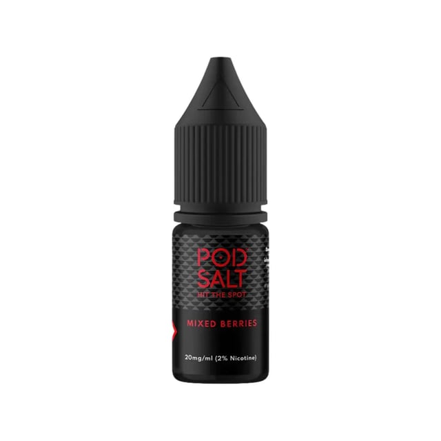 Pod Salt Core Mixed Berries nic salt e-liquid, 10ml bottle, 11mg and 20mg strengths