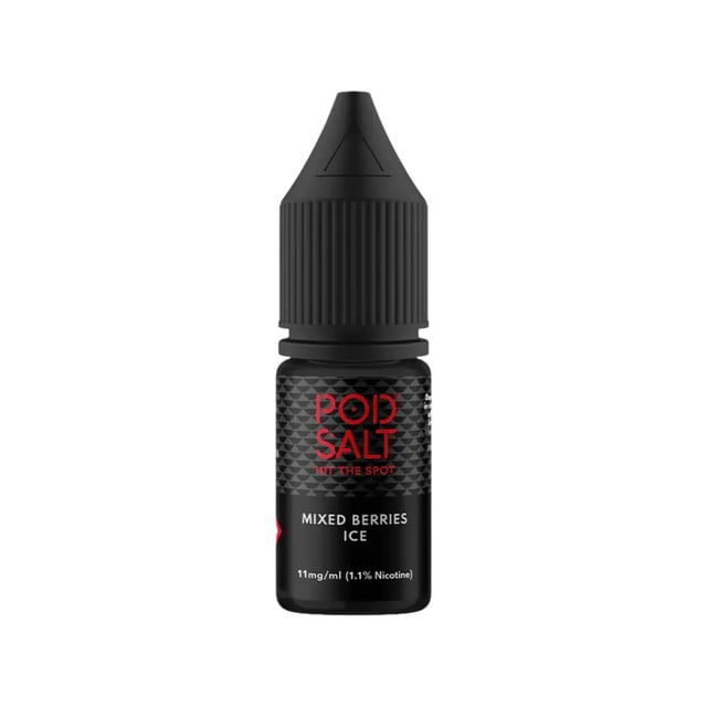 Pod Salt Core Mixed Berries Ice nic salt e-liquid, 10ml bottle, 11mg and 20mg strengths