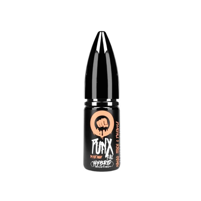 Riot Squad PUNX Mango, Peach & Pineapple nic salt 10ml bottle, 50/50 VG/PG, 10mg and 20mg strengths