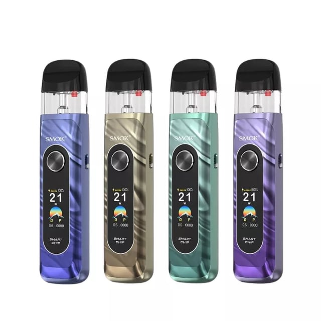 Smok Novo 6 Pod Vape Kit, a refillable pod vape kit from Smok, shown with its Novo 5 mesh pod fitted