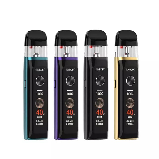 Smok Novo 6 Ultra refillable pod vape kit shown with touchscreen and dual mesh coil pod