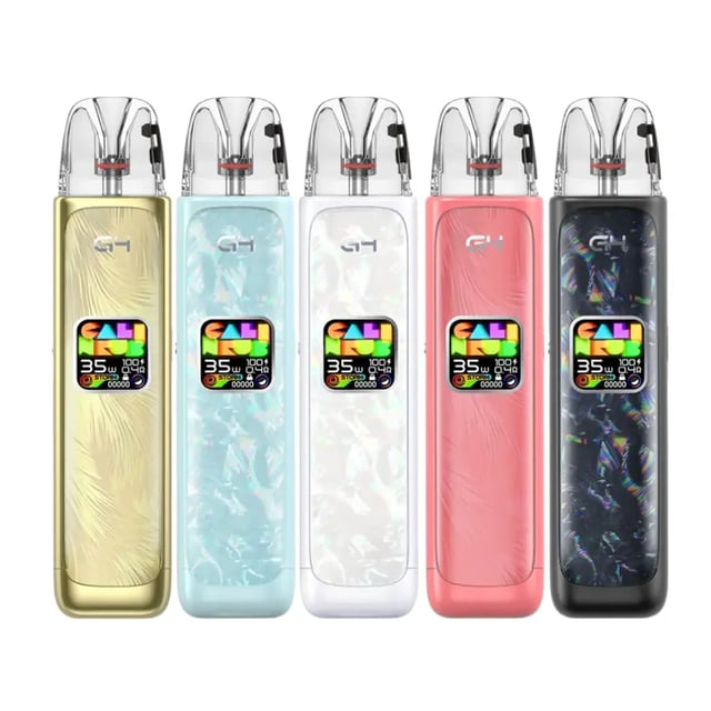 Uwell Caliburn G4 refillable pod vape kit shown in one of eight available colour options