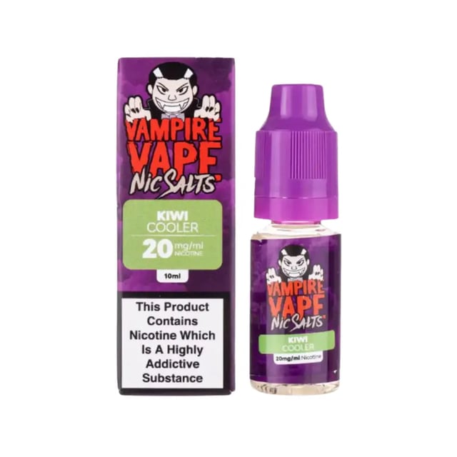 Vampire Vape Koncept Kiwi Cooler nic salt e-liquid, 10ml bottle, 50/50 VG/PG, 10mg and 20mg strengths