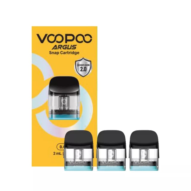 VooPoo Argus Snap Pod Cartridge, replacement pod fitting Argus P3, G3, G2, P2, Z2, A, Matrix, Klyc and SE kits