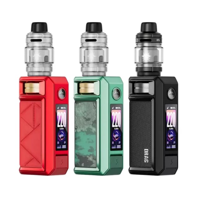 Voopoo Drag 6 refillable pod kit shown in available colour, with UFORCE-X Tank II and PnP X coil fitted